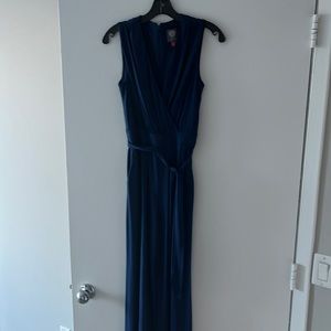 Vince CamutoNavy Wide leg jumpsuit. Gently worn- great condition with no flaws